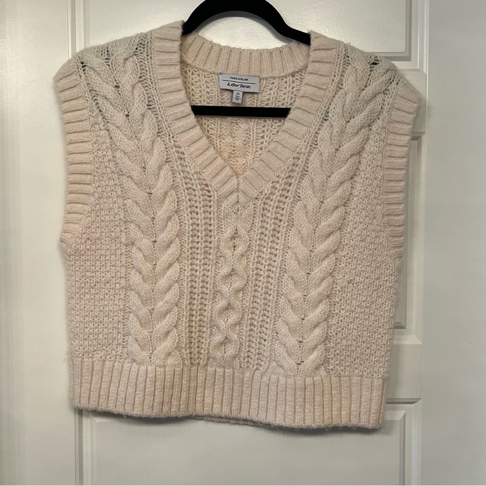 & other stories wool vest xs